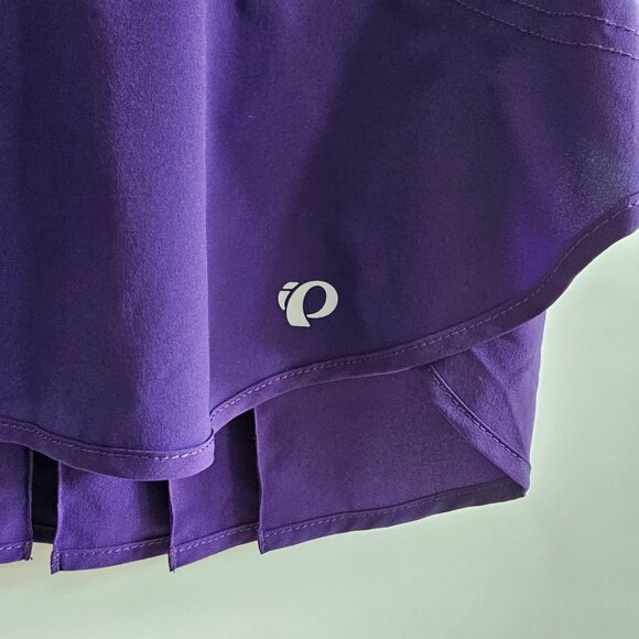 Pearl Izumi Athletic Skirt With Built-In Mesh Unders, Purple Teal, Pleats Size S - Picture 7 of 11